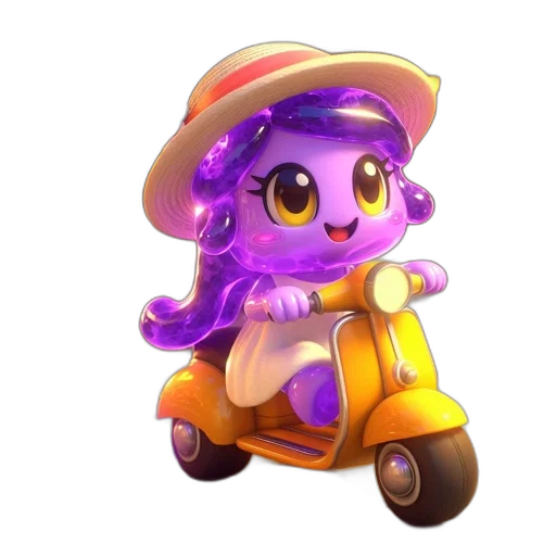 car, hat, concept art, 3d render transparent PNG cut-out
