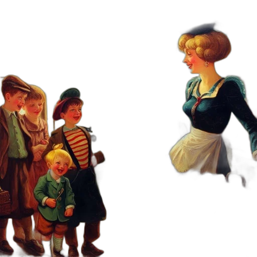 concept art, 3d render, oil painting, pixel art transparent PNG cut-out