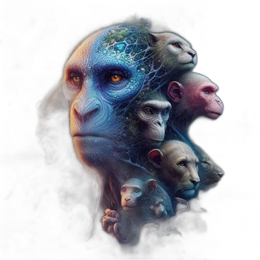 mask, face, creature, animal transparent PNG cut-out