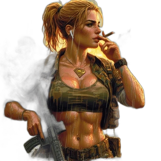 weapon, concept art, comic book art, pixel art transparent PNG cut-out