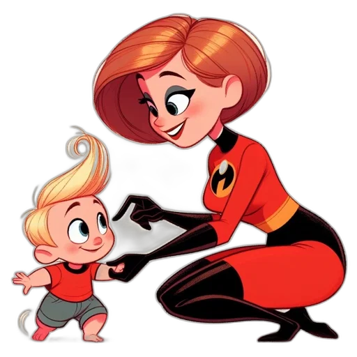 cartoon, comic book art, concept art, animated transparent PNG cut-out