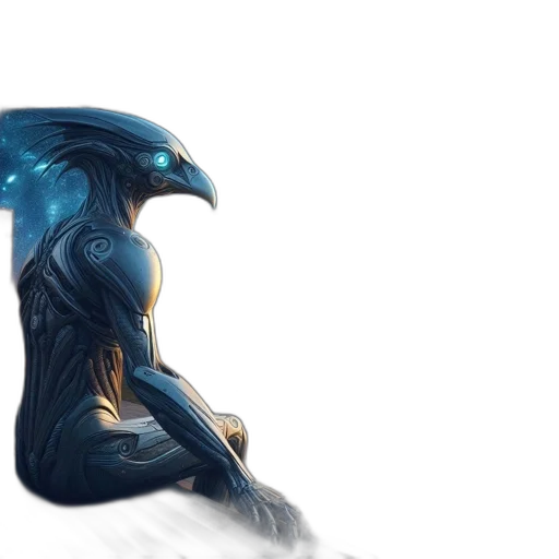 dragon, creature, mask, dress transparent PNG cut-out