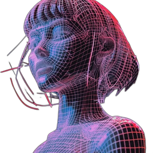 mask, face, robot, crown transparent PNG cut-out