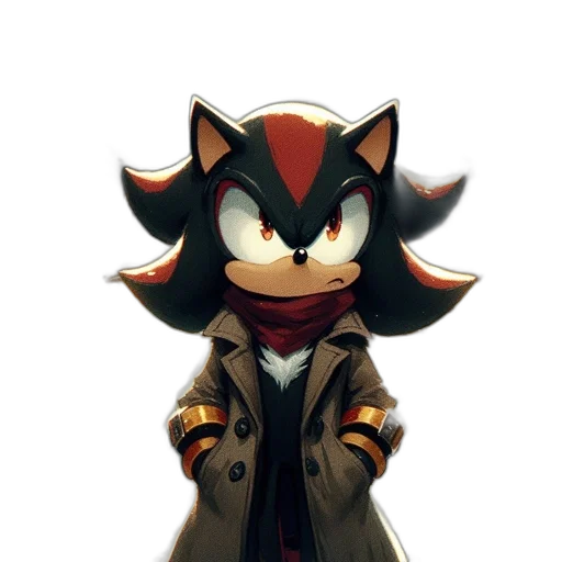 jacket, mask, staff, animal transparent PNG cut-out
