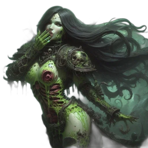 creature, dress, fantasy art, concept art transparent PNG cut-out