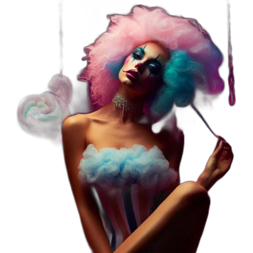 hair, mask, umbrella, concept art transparent PNG cut-out