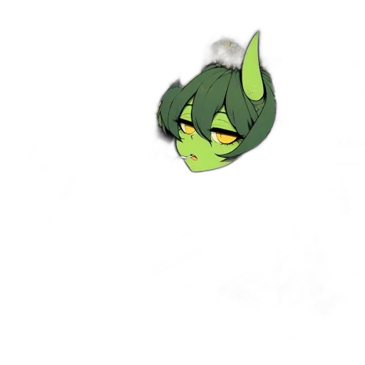 dragon, creature, staff, mask transparent PNG cut-out