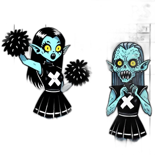concept art, comic book art, cartoon, pixel art transparent PNG cut-out