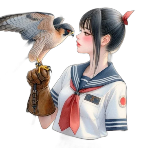 staff, animal, mask, fantasy art transparent PNG cut-out