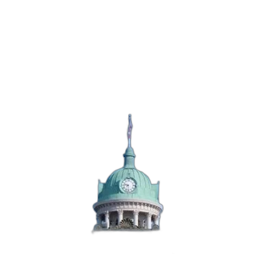 building, hat, umbrella, staff transparent PNG cut-out