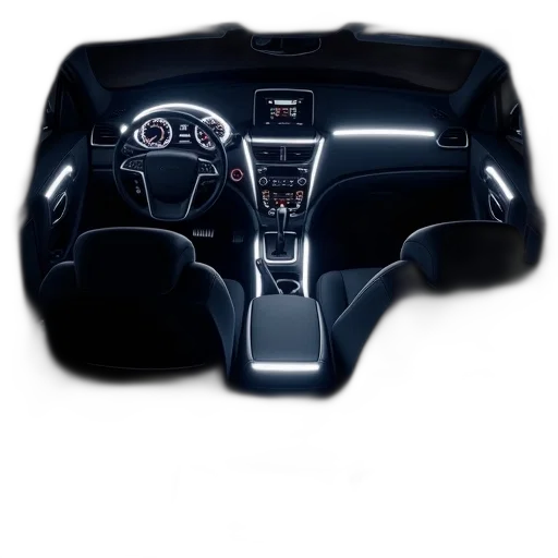 car, furniture, 3d render, photorealistic transparent PNG cut-out