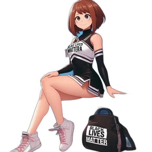 dress, jacket, shoes, anime transparent PNG cut-out