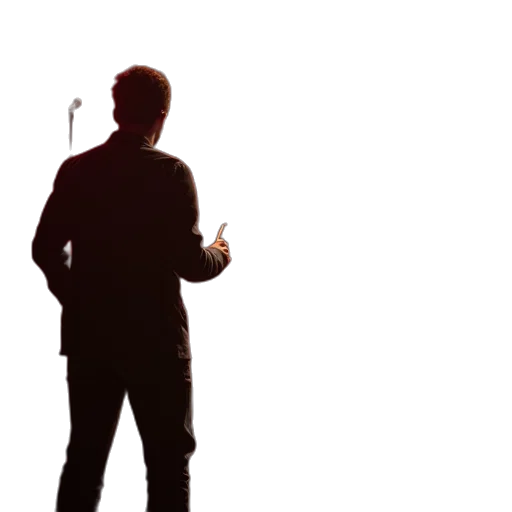 staff, jacket, robot, creature transparent PNG cut-out