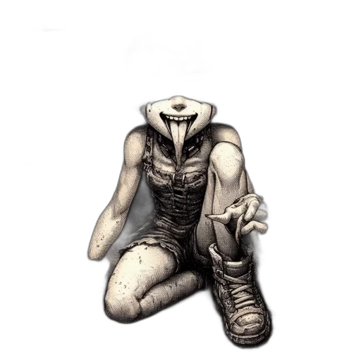 mask, robot, creature, face transparent PNG cut-out