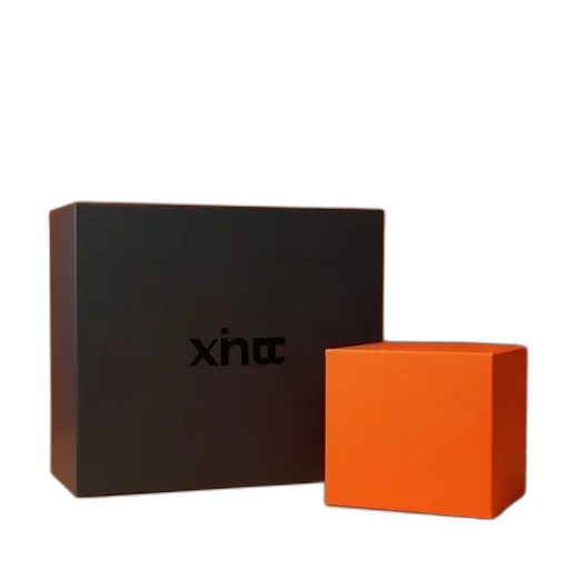3d render, black, xiao, box transparent PNG cut-out
