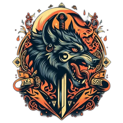 dragon, staff, fantasy art, concept art transparent PNG cut-out