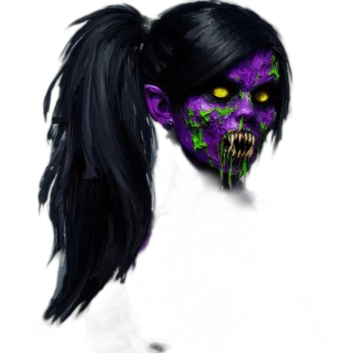 mask, face, creature, hair transparent PNG cut-out