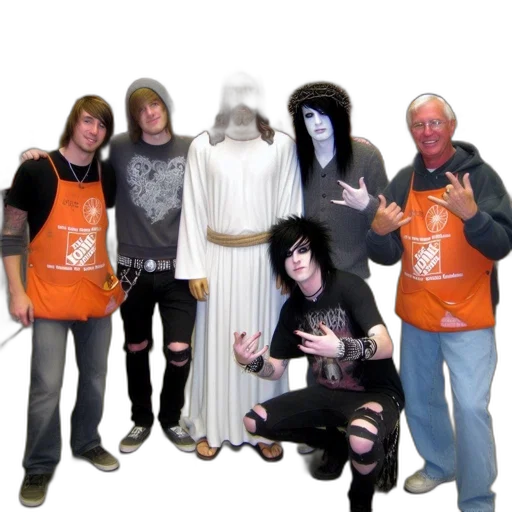 staff, jacket, warehouse, store transparent PNG cut-out