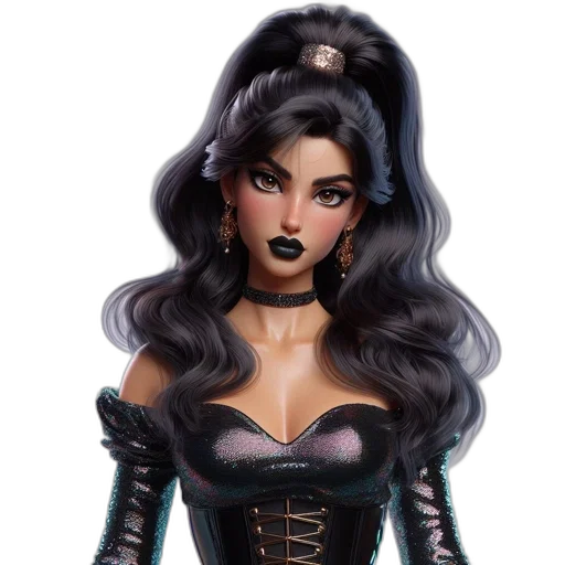 fantasy art, concept art, comic book art, 3d render transparent PNG cut-out