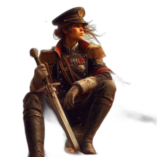 staff, sword, weapon, hat transparent PNG cut-out