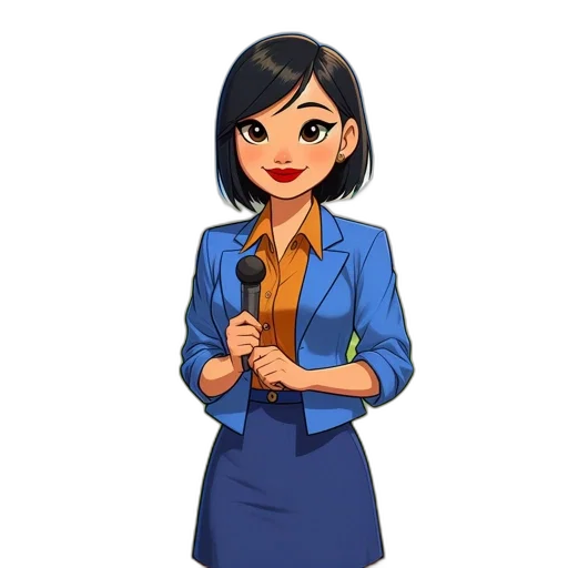 staff, jacket, jewelry, dress transparent PNG cut-out