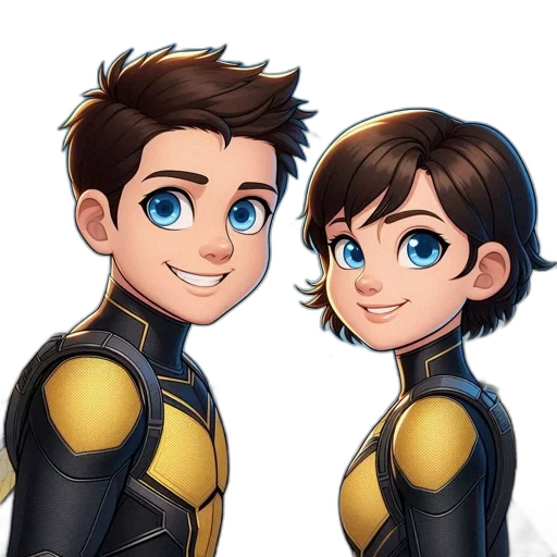 cartoon, comic book art, concept art, 3d render transparent PNG cut-out