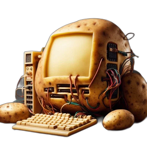 robot, food, cyberpunk, 3d render transparent PNG cut-out