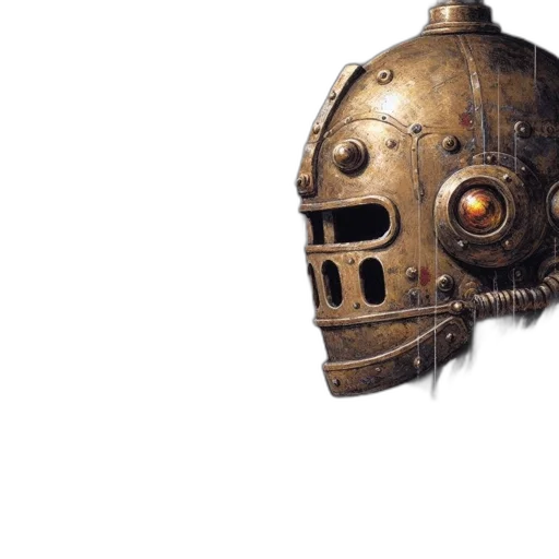 mask, robot, face, weapon transparent PNG cut-out