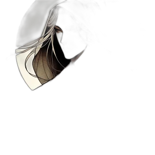 bottle, mask, hair, face transparent PNG cut-out