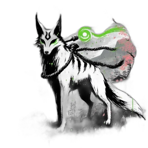 animal, dragon, creature, staff transparent PNG cut-out