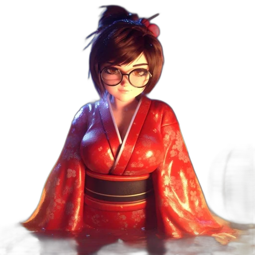 staff, dress, face, dragon transparent PNG cut-out