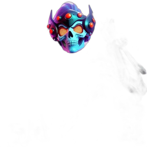 mask, robot, face, staff transparent PNG cut-out