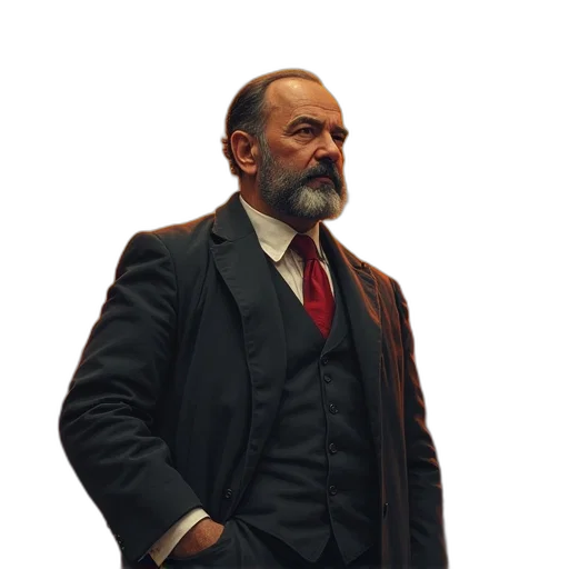 staff, jacket, hat, concept art transparent PNG cut-out