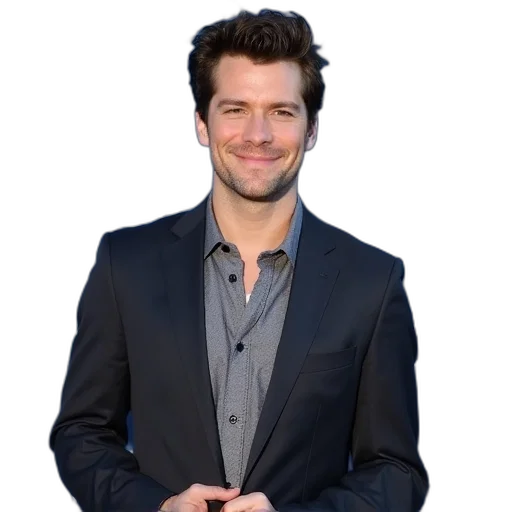 jacket, staff, face, hair transparent PNG cut-out