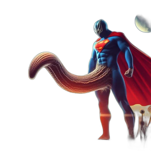 hair, animal, creature, comic book art transparent PNG cut-out