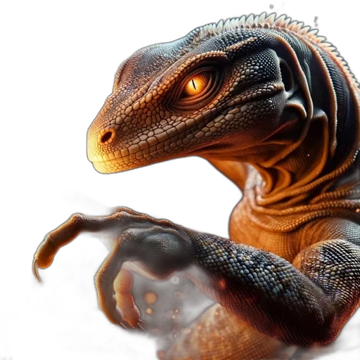 dragon, creature, animal, concept art transparent PNG cut-out
