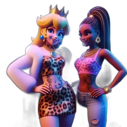 concept art, 3d render, fantasy art, cartoon transparent PNG cut-out