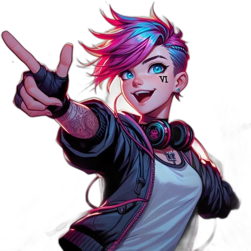 jacket, staff, weapon, face transparent PNG cut-out