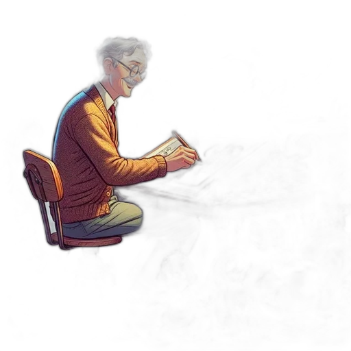 staff, jacket, furniture, face transparent PNG cut-out