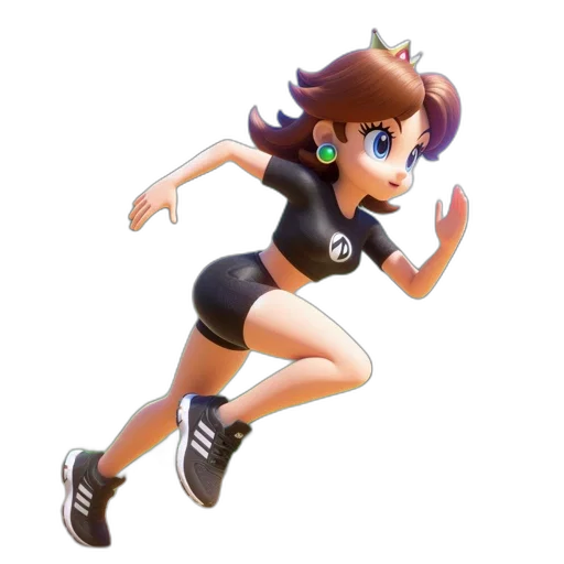 dress, staff, 3d render, concept art transparent PNG cut-out