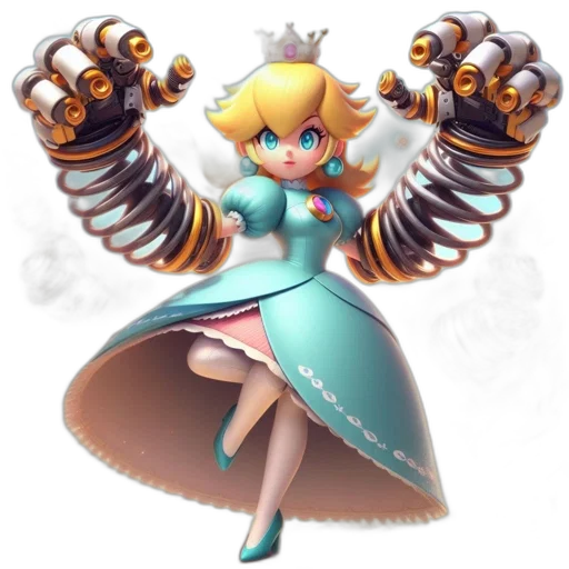staff, weapon, dress, crown transparent PNG cut-out