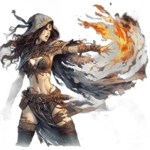 staff, weapon, dragon, fantasy art transparent PNG cut-out