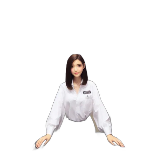 jacket, creature, staff, robot transparent PNG cut-out
