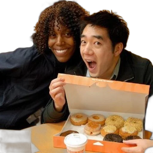 food, two, people, pose transparent PNG cut-out