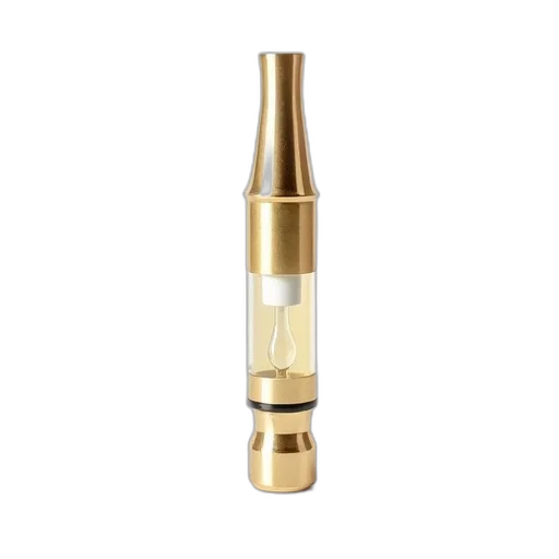 jewelry, gold-colored, cylindrical, object transparent PNG cut-out