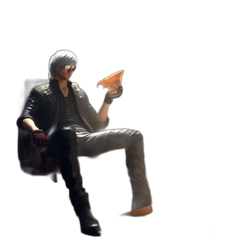 jacket, weapon, shoes, hat transparent PNG cut-out
