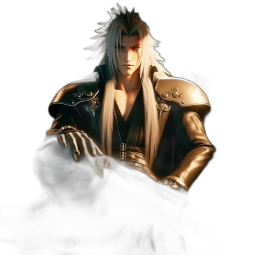 dragon, jacket, sword, weapon transparent PNG cut-out