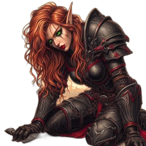 fantasy art, comic book art, concept art, pixel art transparent PNG cut-out