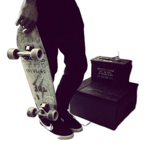 shoes, weapon, creature, jacket transparent PNG cut-out