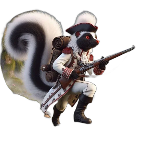 animal, weapon, staff, creature transparent PNG cut-out